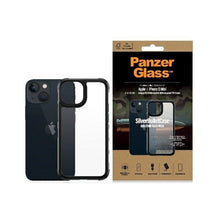 Заредете изображение във визуализатора на галерията – PanzerGlass ClearCase antibacterial Military Grade certified case for iPhone 13 mini - transparent and black
