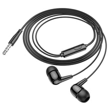 Заредете изображение във визуализатора на галерията – Wire earphones USB C Hoco M97 black
