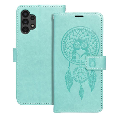 Калъф тип книга MEZZO за SAMSUNG A13 4G dreamcatcher зелен