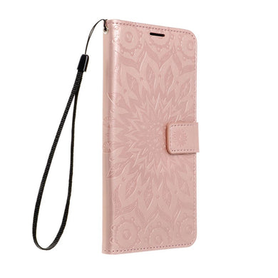 MEZZO Book case for XIAOMI Redmi Note 14 4G (GLOBAL - 164,84mm x 78,15mm x 8,16mm) mandala rose gold