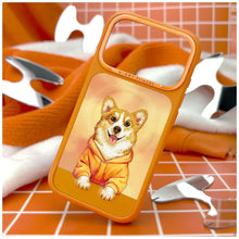 Заредете изображение във визуализатора на галерията – NIMMY case GENTLE PETS SERIES DOG compatible with MagSafe for IPHONE 18 Pro Max/17 Pro Max orange
