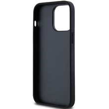 Заредете изображение във визуализатора на галерията – Original Case DKNY hardcase Leather Mono Stripe &amp; Metal Logo DKHCP14LPRTHSLK for Iphone 14 Pro black
