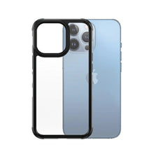 Заредете изображение във визуализатора на галерията – PanzerGlass ClearCase antibacterial Military Grade certified case for iPhone 13 Pro - transparent and black
