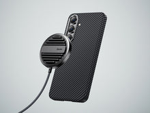 Заредете изображение във визуализатора на галерията – Benks Etui Magnetic Armor Air Kevlar 600D for Samsung Galaxy S24 black
