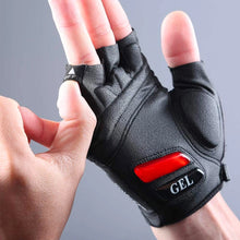 Заредете изображение във визуализатора на галерията – Rockbros S143-BK XXL cycling gloves with gel inserts - black
