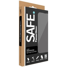 Заредете изображение във визуализатора на галерията – SAFE by PanzerGlass Edge-to-Edge tempered glass for iPhone 12 / 12 Pro - with black frame
