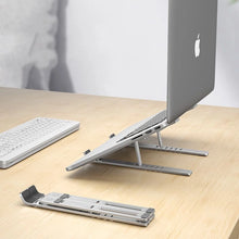 Заредете изображение във визуализатора на галерията – Tech-Protect Alustand universal laptop stand - dark gray

