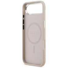 Заредете изображение във визуализатора на галерията – GUESS case for IPHONE 17 Air compatible with MagSafe GUHMP17MPSDTSCMP (PU W/ Triangle Logo) pink
