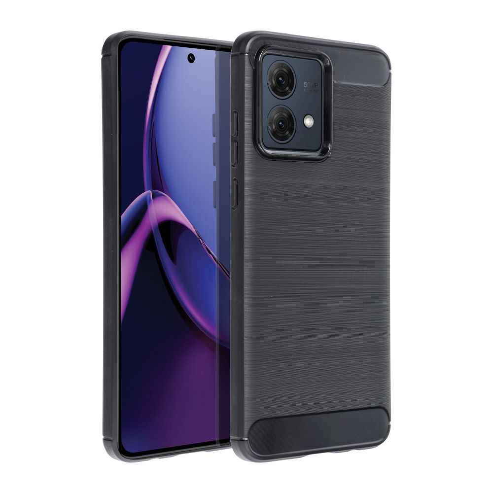 Гръб CARBON за MOTOROLA G84 черен