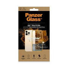Заредете изображение във визуализатора на галерията – PanzerGlass ClearCase Antibacterial Military Grade Certified Case for iPhone 13 Pro Max - Transparent Yellow
