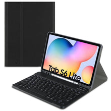 Заредете изображение във визуализатора на галерията – Tech-Protect SC Pen + Keyboard case with keyboard for Samsung Galaxy Tab S6 Lite 10.4" 2020-2024 - black
