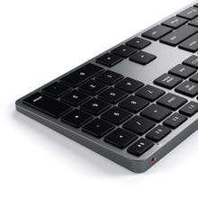 Заредете изображение във визуализатора на галерията – Wireless keyboard QWERTY Satechi Slim X3 ST-BTSX3M space gray
