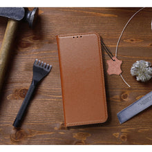 Заредете изображение във визуализатора на галерията – SMART PRO Book leather case for SAMSUNG S25 Edge brown
