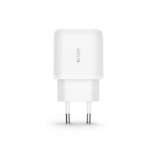 Заредете изображение във визуализатора на галерията – Tech-Protect C20W USB-C PD 20W / USB-A QC 3.0 network charger with USB-C / Lightning cable - white
