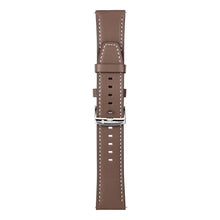 Заредете изображение във визуализатора на галерията – FORCELL F-DESIGN FS21 eco leather strap for SAMSUNG Watch 22 mm brown
