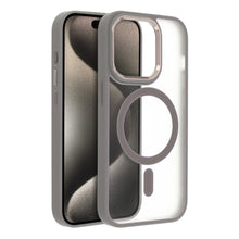 Заредете изображение във визуализатора на галерията – MATTE MAG COVER case compatible with MagSafe for IPHONE 16e (SE 4 2025) titanium
