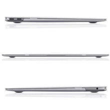 Заредете изображение във визуализатора на галерията – Tech-Protect SmartShell case for MacBook Air 13" M2 / M3 / 2022-2024 - transparent and glitter
