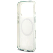 Заредете изображение във визуализатора на галерията – GUESS case for IPHONE 17 Pro Max compatible with MagSafe GUHMP17XHFWBDCEN (IML Flower &amp; Tonal Circle) green

