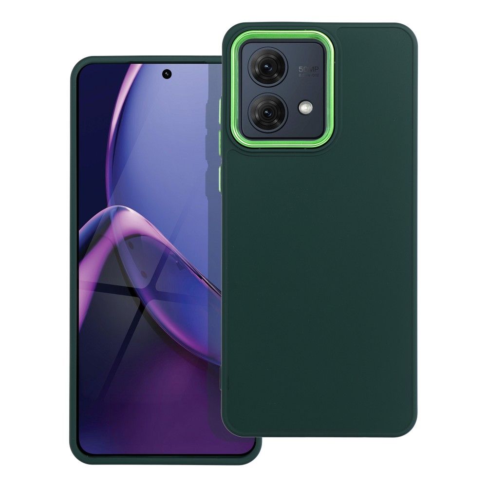 Гръб FRAME за MOTOROLA G84 зелен