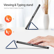 Заредете изображение във визуализатора на галерията – Dux Ducis Domo case with flap and smart sleep for Lenovo Tab M11 - blue
