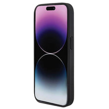 Заредете изображение във визуализатора на галерията – BMW Quilted Tricolor MagSafe case for iPhone 15 Pro Max - black
