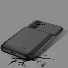 Заредете изображение във визуализатора на галерията – Tech-Protect PowerCase case for Samsung Galaxy S23+ with 4800mAh power bank - black
