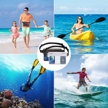 Заредете изображение във визуализатора на галерията – Tech-Protect Waterproof Pouch waterproof hip bag IPX8 - gray
