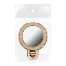 Заредете изображение във визуализатора на галерията – Phone stand CIRCLE MIRROR - stick-on - gold
