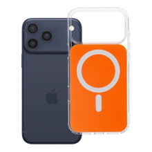 Заредете изображение във визуализатора на галерията – Case for iPhone 18 Pro Max / 17 Pro Max Clear Fusion Mag Cover compatible with MagSafe hermes orange
