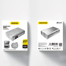 Заредете изображение във визуализатора на галерията – Dudao K20 USB-A / USB-C Powerbank 10000mAh 22.5W - silver
