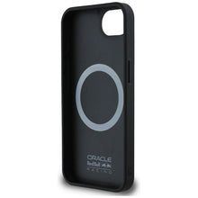 Заредете изображение във визуализатора на галерията – RED BULL case for IPHONE 16e (SE 4 2025) compatible with MagSafe RBHMPSE424PUMEVR (Meshed PU Logo and Red Ring) navy
