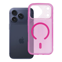 Заредете изображение във визуализатора на галерията – Case for iPhone 17 Pro / 18 Pro (low camera edge) Aurora compatible with MagSafe pink
