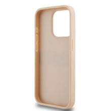 Заредете изображение във визуализатора на галерията – Original Case DKNY hardcase Leather Mono Stripe &amp; Metal Logo DKHCP15LPRTHSLP for Iphone 15 Pro pink
