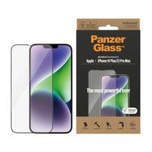 Заредете изображение във визуализатора на галерията – PanzerGlass Ultra-Wide Fit Antibacterial Tempered Glass for iPhone 14 Plus / 13 Pro Max
