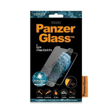 Заредете изображение във визуализатора на галерията – PanzerGlass Pro Standard Super+ antibacterial tempered glass for iPhone X / XS / 11 Pro
