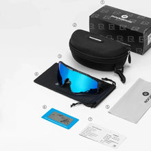 Заредете изображение във визуализатора на галерията – Rockbros SP297 polarizing cycling glasses - purple
