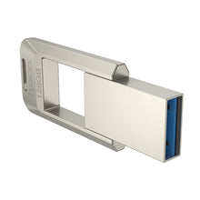 Заредете изображение във визуализатора на галерията – HOCO pendrive USB A + USB C UD16 128GB USB3.0
