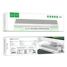 Заредете изображение във визуализатора на галерията – Speaker bluetooth 2 x 3W Hoco 2in1 BS66 white
