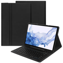 Заредете изображение във визуализатора на галерията – Tech-Protect SC Pen + Keyboard case with keyboard for Samsung Galaxy Tab S7+ / S8+ / S7 FE 12.4" - black
