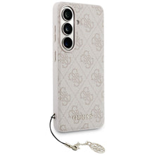 Заредете изображение във визуализатора на галерията – GUESS case for SAMSUNG S26 GUHMS26SGF4GPI (PU 4G Classic Logo with Charm) pink
