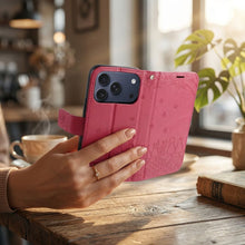 Заредете изображение във визуализатора на галерията – MEZZO Book case for IPHONE 17 PRO MAX cats red

