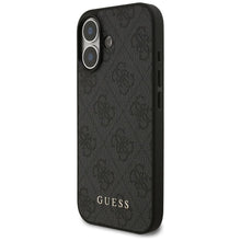 Заредете изображение във визуализатора на галерията – GUESS case for IPHONE 17 GUHCP17SG4GFGR (PU 4G Classic) black
