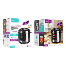 Заредете изображение във визуализатора на галерията – Multifunctional electric pressure cooker Hoco 6L HJD27A black

