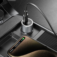 Заредете изображение във визуализатора на галерията – Dudao R14 USB-C 30W PD car charger - silver
