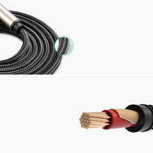 Заредете изображение във визуализатора на галерията – Ugreen AV128 10636 mono TS cable 6.35mm jack / 6.35mm jack 1m - gray
