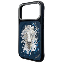 Заредете изображение във визуализатора на галерията – NIMMY case HORSE compatible with MagSafe for IPHONE 18 Pro/17 Pro navy blue

