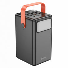 Заредете изображение във визуализатора на галерията – Powerbank Hoco 100000 mAh QC PD 2,4A 22,5W with built-in light J142 black
