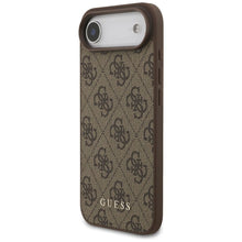 Заредете изображение във визуализатора на галерията – GUESS case for IPHONE 17 Air GUHCP17MG4GFBR (PU 4G Classic) brown
