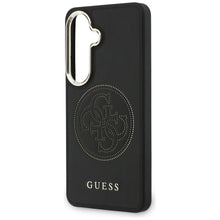 Заредете изображение във визуализатора на галерията – GUESS case for SAMSUNG S26 GUHMS26S5PG4SRGK (Perforated Logo MagSafe) black
