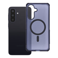 Заредете изображение във визуализатора на галерията – Case for Samsung A57 Forcell F-Protect BumperX Premium compatible with MagSafe navy blue
